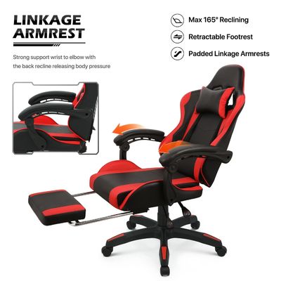ALINUNU 메일 포장 게임 의자 성인용 레이저 에르고노믹 컴퓨터 레이싱 비디오 PC