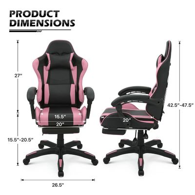 회전용 의자 ALINUNU 에르고노믹 컴퓨터 레이싱 비디오 PC 사용자 지정 게임 성인용