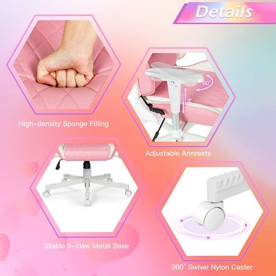 맞춤형 색상 ALINUNU 비밀 실험실 Ergonomic 경주 게임 의자 29 &quot;D x 29&quot;W x 49.5 &quot;H