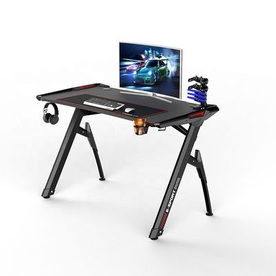 사용자 정의 컴퓨터 PC 게임 책상 인터넷 게임용 PU 표면 재료