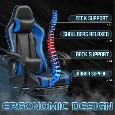 Alinunu Racing Razer 게임 의자 현대 디자인 스타일 홈 오피스 가구와 함께 게임실 또는 거실을 업그레이드하십시오.
