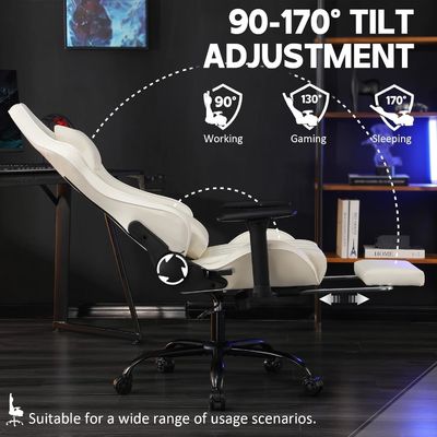고도 및 발받침 조절 가능한 홈 오피스 Ergonomic 게임 의자를 사용자 정의