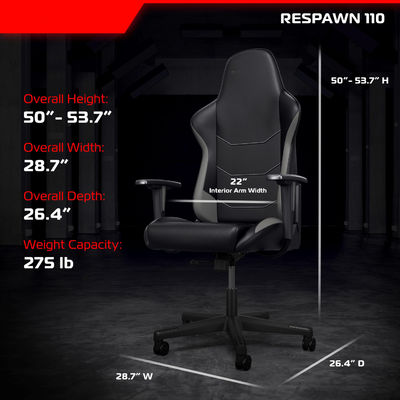 현대 디자인 인체공학적 PC 컴퓨터 의자 통합 헤드레스트로 게임 사용자 정의 색상