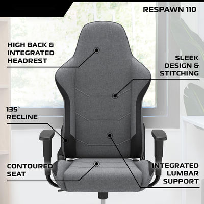 OEM ODM 통합 헤드레스트 성인용 Ergonomic PC 게임 의자 사용자 정의