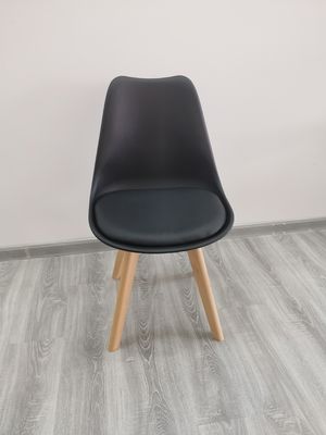 40'HQ 휴게실 의자 PU 쿠션 1488pcs 가격 노르딕 나무 툴립 식탁 의자