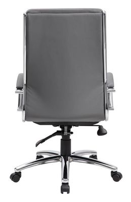 뒷면 에큐시티브 회전 사무실 책상 의자 Ribbed Puresoft upholstery 및 허리 지원