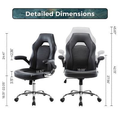알린누 WhFactory 에르고노믹 홈 레이싱 게임 의자