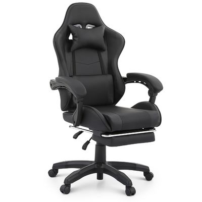메일 포장 폼 좌석 허리 뒷받침 알리누누의 발받침과 함께 Ergonomic 경주 의자