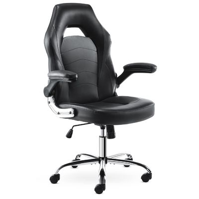 합성 가죽 에르고노믹 게임 의자 허리 지지 29.9 &quot;D x 29.9&quot;W x 49.6 &quot;H
