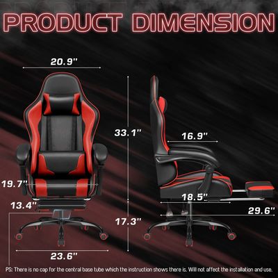 360 회전식 Silla Gamer 에르고노믹 게임 의자 높이 조절 및 에르고노믹 디자인