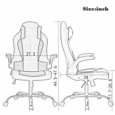 메일 포장 에르고노믹 컴퓨터 의자 360 회전 / 높이 조정 / Recliner ALINUNU