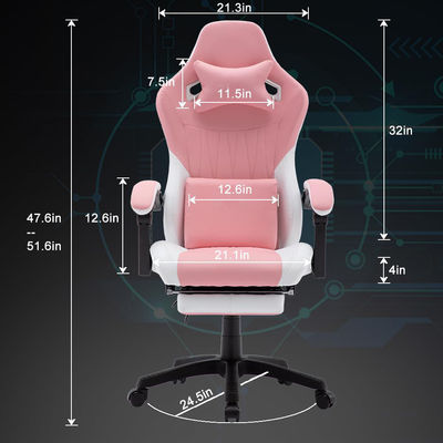 맞춤형 색상 ALINUNU 게임 의자 헤드레스트 및 허리 뒷받침 OEM ODM 서비스