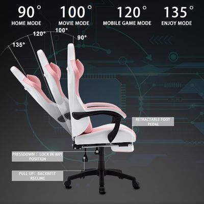 맞춤형 색상 ALINUNU 게임 의자 헤드레스트 및 허리 뒷받침 OEM ODM 서비스