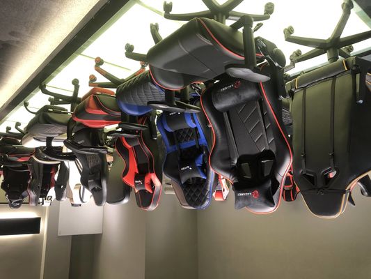 모던 스타일 ALINUNU RGB 게임 의자 360 회전 기능과 마사지 기능