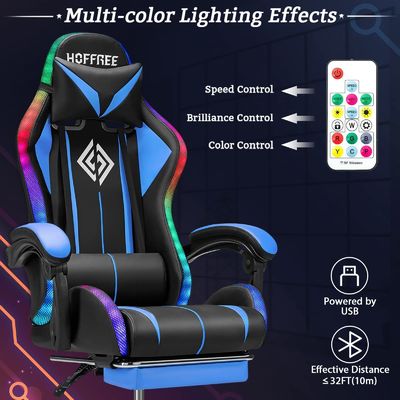 ALINUNU 직접 Ergonomic 컴퓨터 마사지 게임 의자