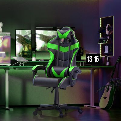 마사지 및 편안함으로 360 회전 높이 조절 수 Recliner 게이머 의자