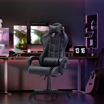 마사지 및 합성 가죽과 함께 현대 스타일 Ergonomic 게이머 의자를 직접 공급