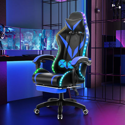 폴리바이닐 엽록소 프레임 재료 마사지 및 LED 조명과 함께 RGB 게임 의자 완벽