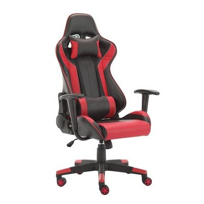 합성 가죽 직물 게임 의자 2022 바퀴가 누워있는 PC 게이머 레이싱 스타일