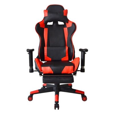 컴퓨터 게임기 Modern Office Gaming Chair with Footrest and 2D 조절 가능한 PU 팔레스트