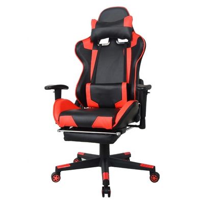 컴퓨터 게임기 Modern Office Gaming Chair with Footrest and 2D 조절 가능한 PU 팔레스트