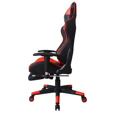컴퓨터 게임기 Modern Office Gaming Chair with Footrest and 2D 조절 가능한 PU 팔레스트