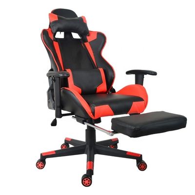 컴퓨터 게임기 Modern Office Gaming Chair with Footrest and 2D 조절 가능한 PU 팔레스트