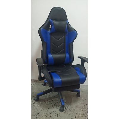 좌석 높이 54cm 조정 가능한 팔받침 레이싱 LED 라이트 RGB 게임 의자 사용자 지정 로고