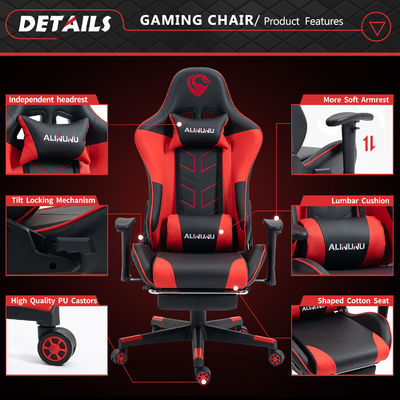 ALINUNU High Back Gaming Chair and Footrest로 게임을 한 단계 더 향상시켜라