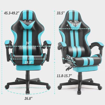 높이를 조절할 수 있는 PC 게임 컴퓨터 의자