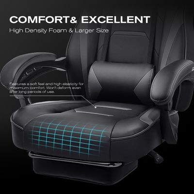 27.16&quot;D x 20.66&quot;W x 47.24&quot;H 에르고노믹 게임 의자