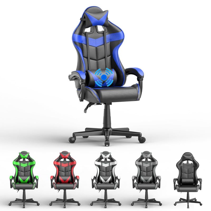 오피스 및 컴퓨터용 높이 조절 가능한 레이싱 게임 의자 29&quot;D x 29&quot;W x 48&quot;H