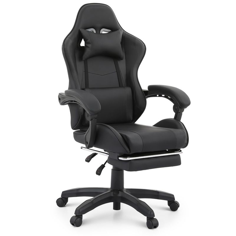 메일 포장 폼 좌석 허리 뒷받침 알리누누의 발받침과 함께 Ergonomic 경주 의자