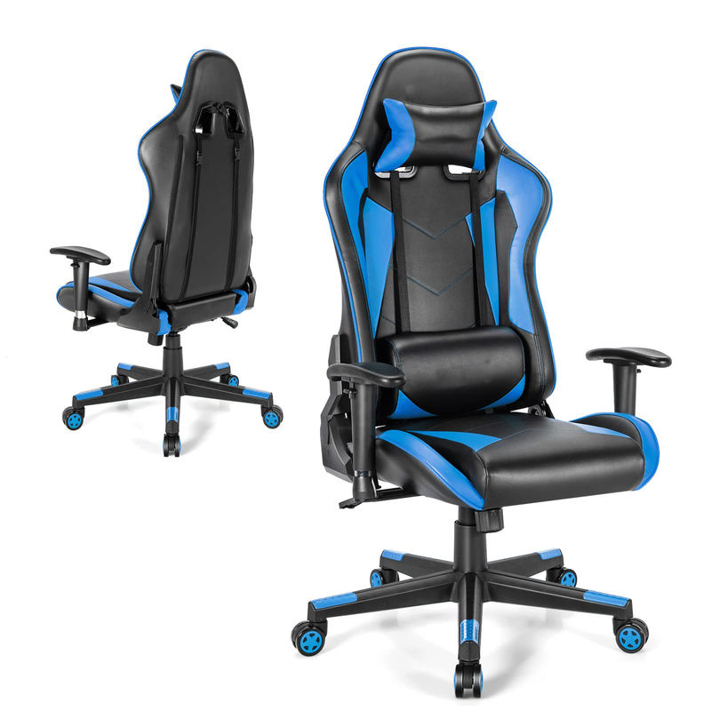 근대적 인 Ergonomic 경주 게임 의자 허리 지원 29.9 &quot;D x 29.9&quot; W x 49.6 &quot;H